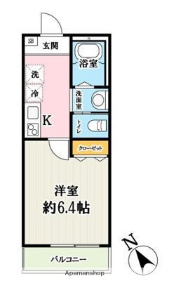 埼玉県川越市大字藤間 新河岸駅 1K アパート 賃貸物件詳細