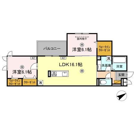 茨城県水戸市姫子２ 赤塚駅 2LDK アパート 賃貸物件詳細