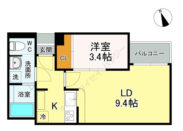 Ｔｘ薬師堂 1階 1LDK 賃貸物件詳細