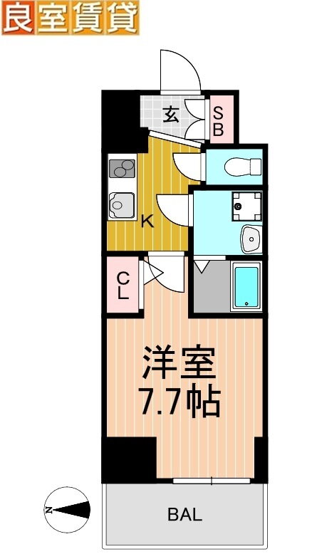 愛知県名古屋市中区松原２ 大須観音駅 1K マンション 賃貸物件詳細