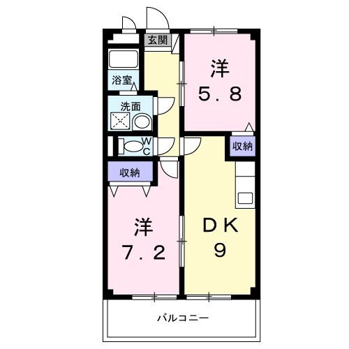 岐阜県可児市川合 可児駅 2DK マンション 賃貸物件詳細