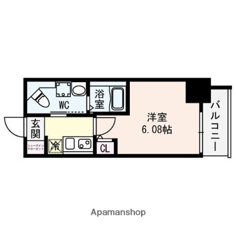 大阪府大阪市阿倍野区北畠１ 西田辺駅 1K マンション 賃貸物件詳細