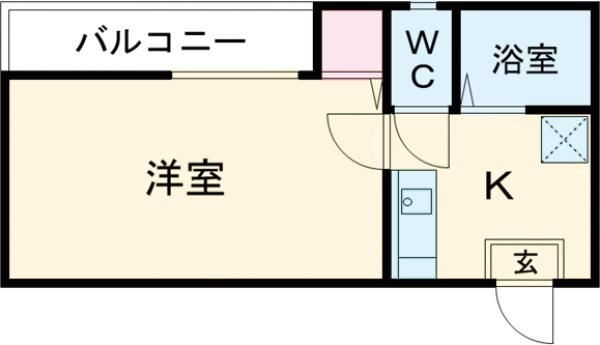 愛知県名古屋市西区名西１ 東枇杷島駅 1K アパート 賃貸物件詳細