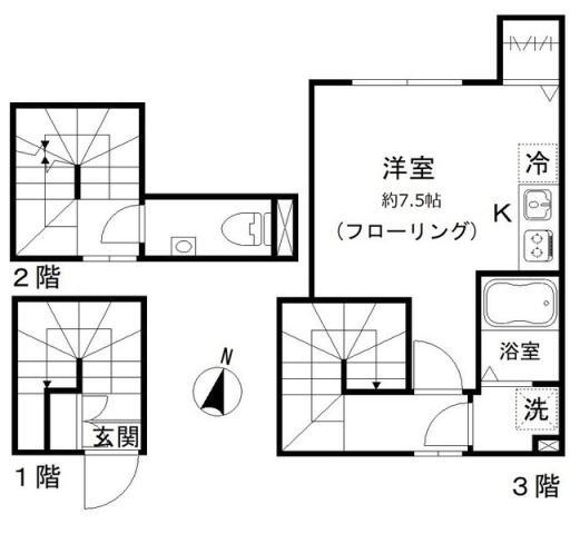 東京都港区白金３ 白金高輪駅 ワンルーム マンション 賃貸物件詳細