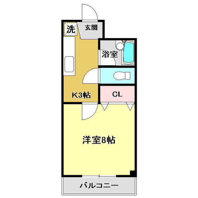 高知県高知市玉水町 上町五丁目駅 1K マンション 賃貸物件詳細