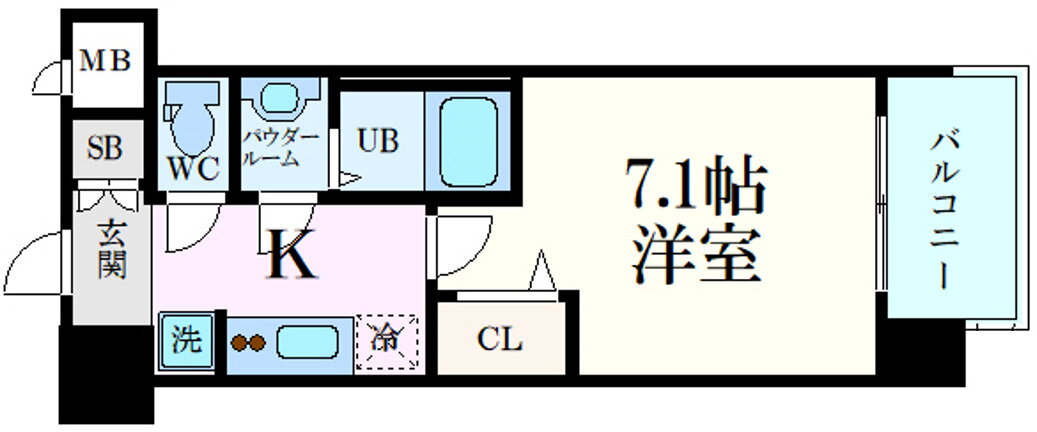 大阪府大阪市西淀川区姫里２ 姫島駅 1K マンション 賃貸物件詳細