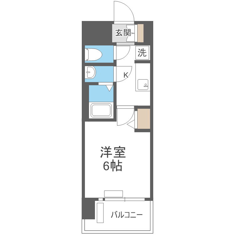 大阪府大阪市浪速区桜川４ 汐見橋駅 1K マンション 賃貸物件詳細