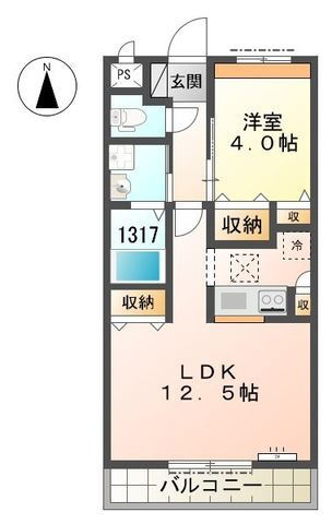 兵庫県姫路市網干区垣内西町 山陽網干駅 1LDK アパート 賃貸物件詳細
