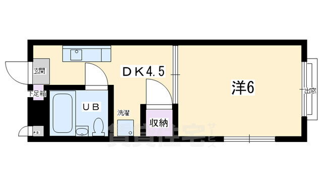 京都府京都市左京区一乗寺馬場町 修学院駅 1DK マンション 賃貸物件詳細