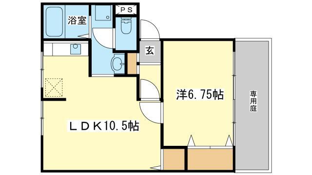 兵庫県姫路市御国野町国分寺 御着駅 1LDK アパート 賃貸物件詳細