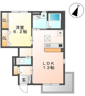 愛知県弥富市五明４ 五ノ三駅 1LDK アパート 賃貸物件詳細