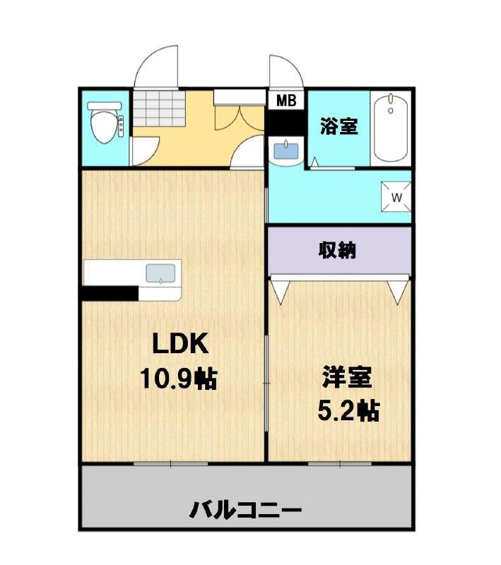 広島県東広島市西条町下見 西条駅 1LDK マンション 賃貸物件詳細