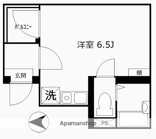 神奈川県横浜市神奈川区入江１ 子安駅 ワンルーム アパート 賃貸物件詳細