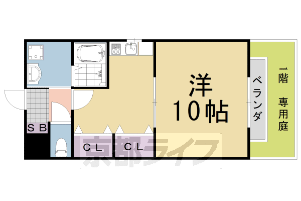 京都府京都市西京区上桂前田町 桂駅 1DK アパート 賃貸物件詳細