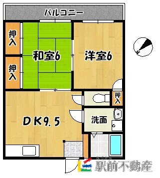 福岡県大牟田市大字倉永 西鉄渡瀬駅 2DK マンション 賃貸物件詳細