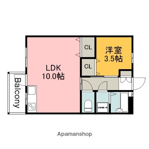 広島県広島市西区古江新町 古江駅 1LDK マンション 賃貸物件詳細