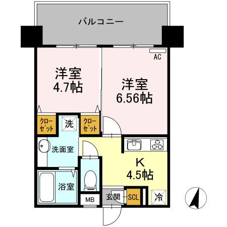 長崎県長崎市梅香崎町 メディカルセンター駅 2K マンション 賃貸物件詳細