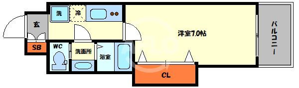 大阪府大阪市大正区三軒家東１ 大正駅 1K マンション 賃貸物件詳細