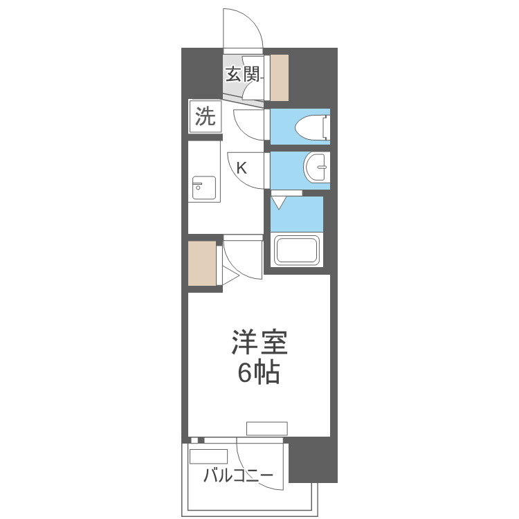 大阪府大阪市浪速区桜川４ 汐見橋駅 1K マンション 賃貸物件詳細