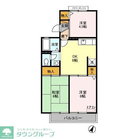 千葉県流山市野々下６ 豊四季駅 3DK アパート 賃貸物件詳細