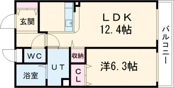 栃木県宇都宮市川田町 宇都宮駅 1LDK マンション 賃貸物件詳細