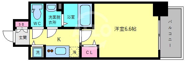 大阪府大阪市東成区中道２ 森ノ宮駅 1K マンション 賃貸物件詳細