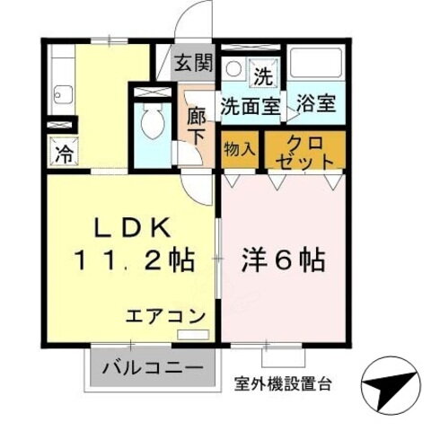 兵庫県姫路市阿保 姫路駅 1LDK アパート 賃貸物件詳細