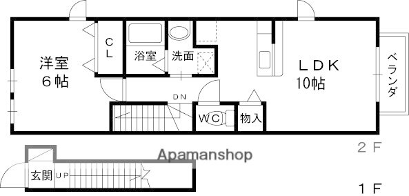 大阪府堺市中区毛穴町 津久野駅 1LDK アパート 賃貸物件詳細