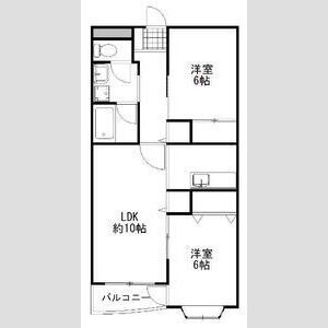 群馬県伊勢崎市西久保町３ 国定駅 2LDK マンション 賃貸物件詳細