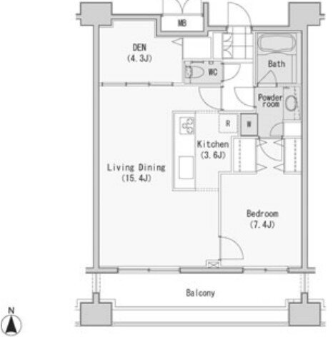 東京都港区西麻布４ 広尾駅 1SLDK マンション 賃貸物件詳細