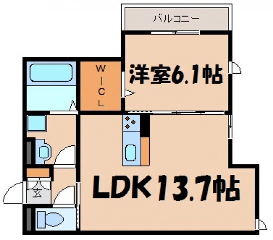 広島県広島市安芸区中野２ 安芸中野駅 1LDK アパート 賃貸物件詳細