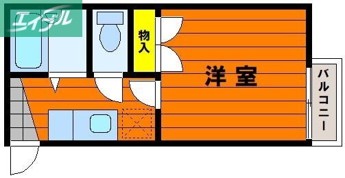 岡山県岡山市北区北方１ 法界院駅 1K マンション 賃貸物件詳細