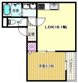 大阪府藤井寺市道明寺４ 道明寺駅 1LDK アパート 賃貸物件詳細