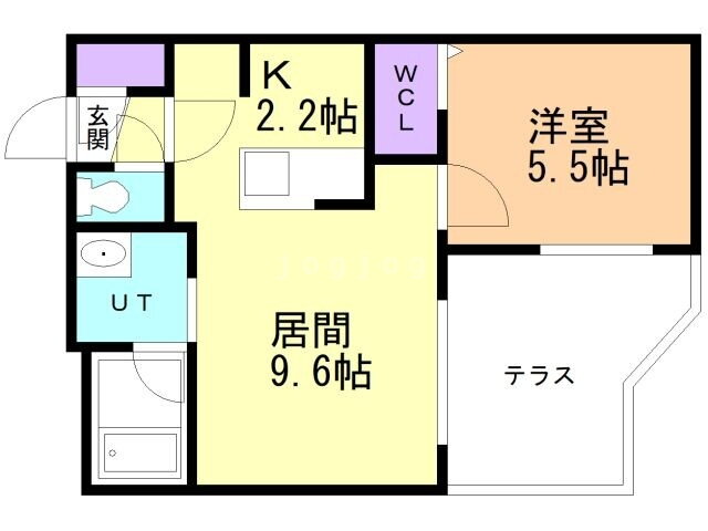 カルグランデ菊水 1階 1LDK 賃貸物件詳細