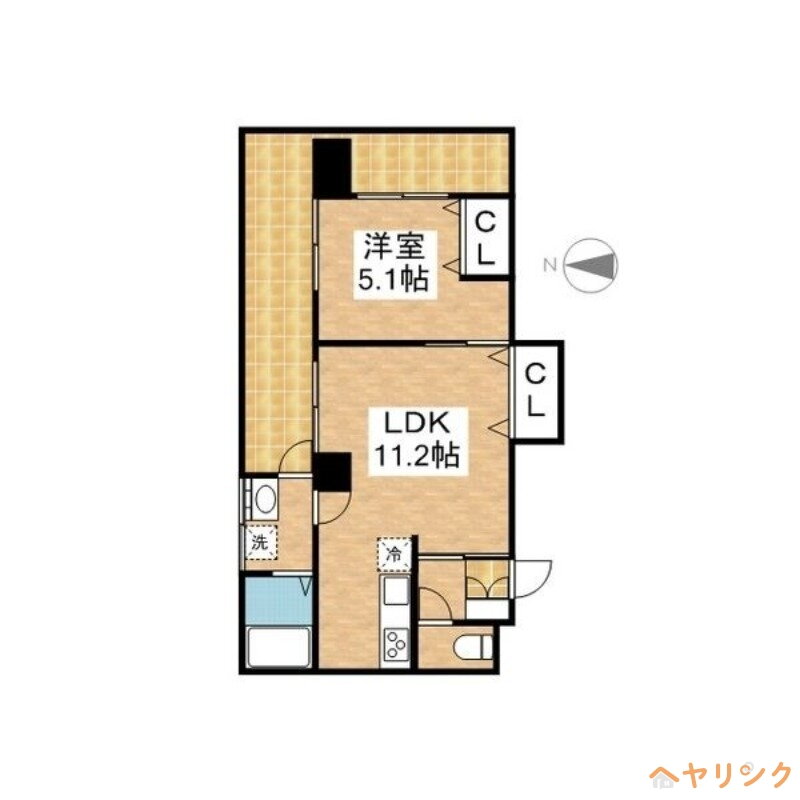 愛知県名古屋市北区杉村１ 尼ケ坂駅 1LDK マンション 賃貸物件詳細