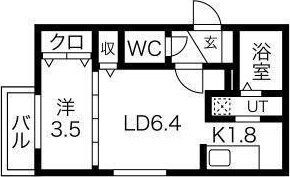 北海道札幌市北区北二十六条西３ 北２４条駅 1LDK マンション 賃貸物件詳細