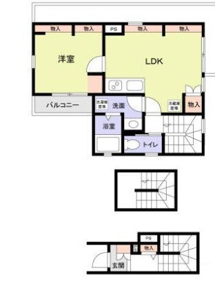 東京都品川区大井２ 西大井駅 1LDK アパート 賃貸物件詳細