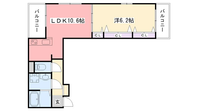 兵庫県西宮市東鳴尾町１ 東鳴尾駅 1LDK アパート 賃貸物件詳細
