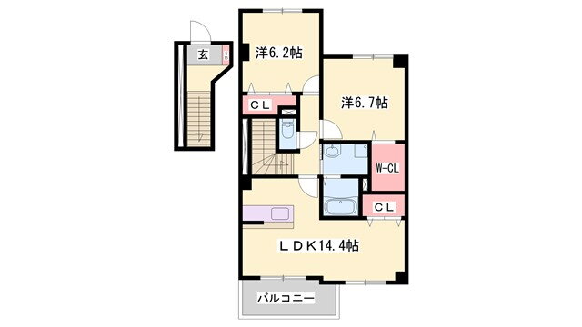 兵庫県加西市北条町北条 北条町駅 2LDK マンション 賃貸物件詳細