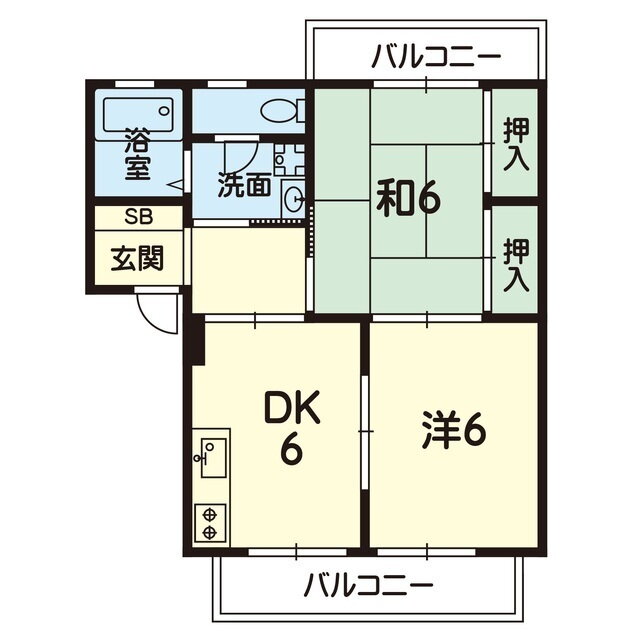 熊本県熊本市南区砂原町 西熊本駅 2DK アパート 賃貸物件詳細