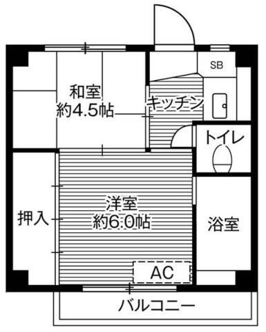 青森県八戸市白銀台３ 陸奥湊駅 2K マンション 賃貸物件詳細