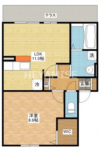 長崎県大村市協和町 諏訪駅 1LDK アパート 賃貸物件詳細