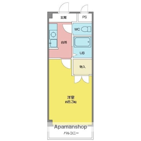 愛知県名古屋市名東区本郷１ 本郷駅 1K マンション 賃貸物件詳細