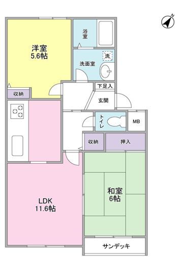 神奈川県横浜市青葉区荏田北１ 江田駅 2LDK アパート 賃貸物件詳細