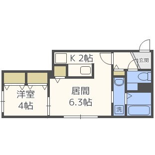 北海道札幌市西区山の手三条１ 琴似駅 1LDK マンション 賃貸物件詳細