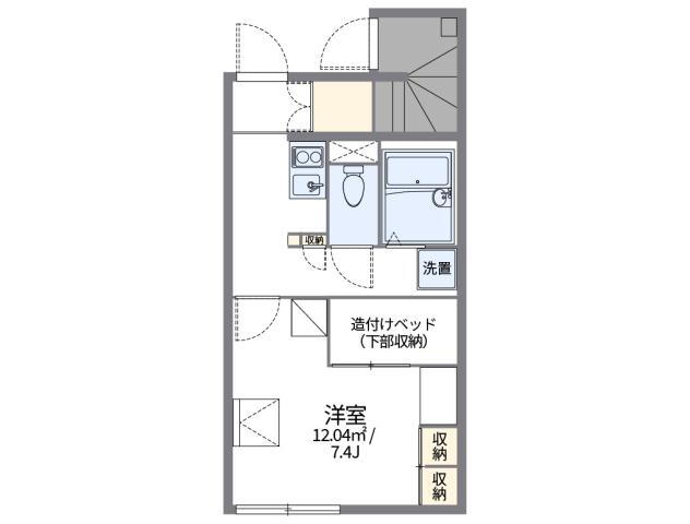 群馬県館林市近藤町 成島駅 1K アパート 賃貸物件詳細