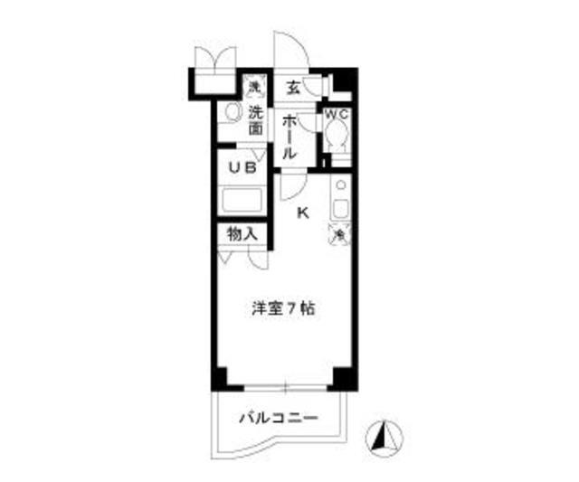 埼玉県川口市芝西１ 蕨駅 ワンルーム マンション 賃貸物件詳細