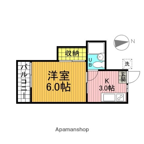 東京都国立市中２ 国立駅 1K アパート 賃貸物件詳細