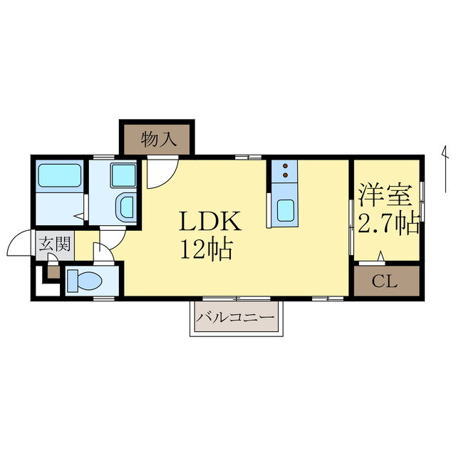 和歌山県和歌山市今福１ 和歌山市駅 1LDK アパート 賃貸物件詳細