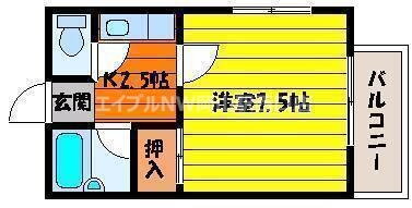 岡山県岡山市北区新屋敷町３ 大元駅 ワンルーム アパート 賃貸物件詳細